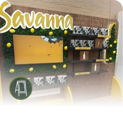 Exhibition stand build for South African trade show